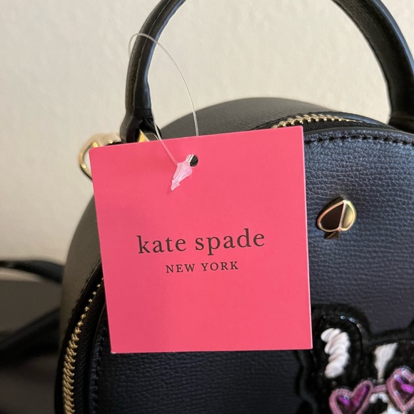Kate Spade Francois French Bulldog Amelia Mini Backpack - Picture 8 of 13